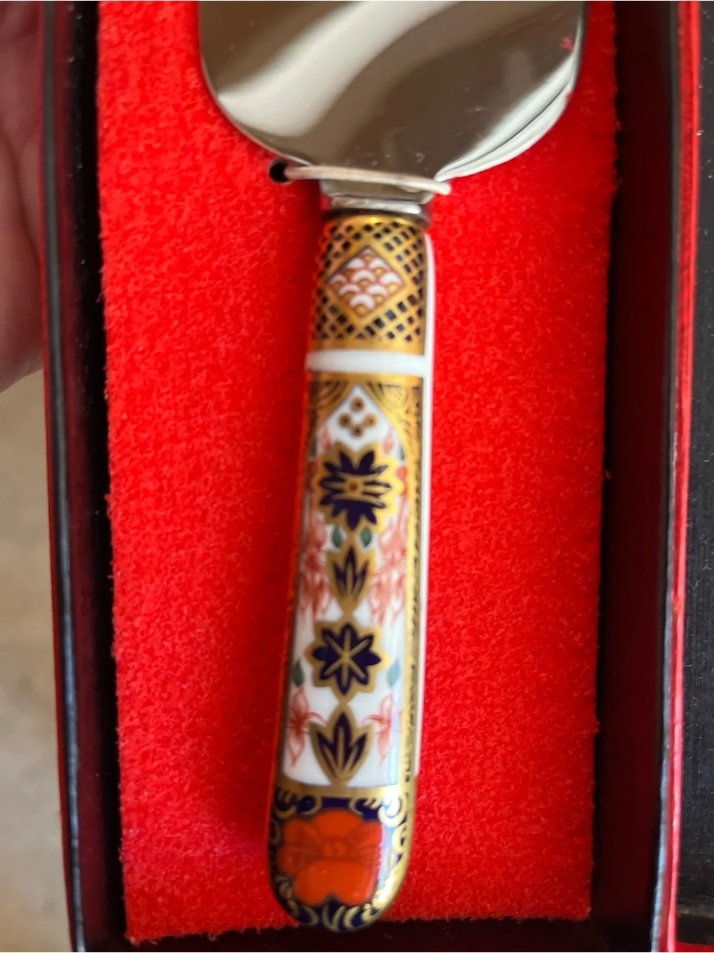Royal crown derby knife